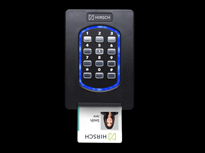 TS Wallmount Keypad Contact SC HF/LF Pigtail RS485/OSDP FICAM Reader