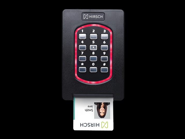 TS Wallmount Keypad Contact SC HF/LF Terminal Wiegand Reader