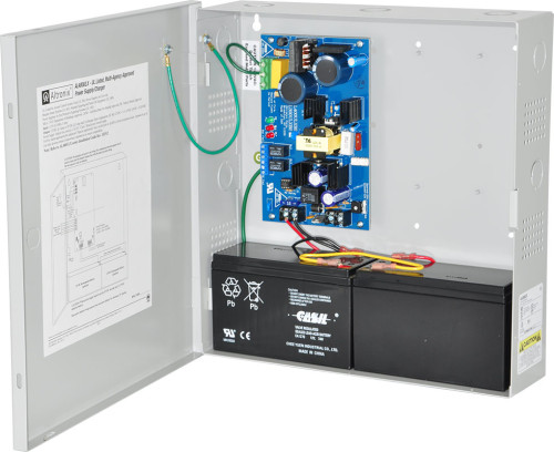Altronix Power Supply Charger, Single Class 2 Output, 12VDC @ 4A or 24VDC @ 3A, 115VAC, BC300 Enclosure