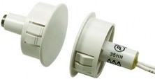 GRI Wide Gap, DPDT, Single Recessed Door Position Magnetic Switch