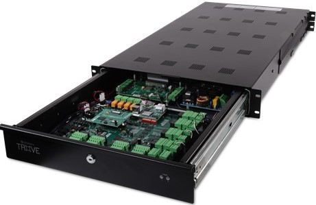 Mx-4-S3OB controller in Altronix Trove rack mount enclosure with 115VAC power supply.